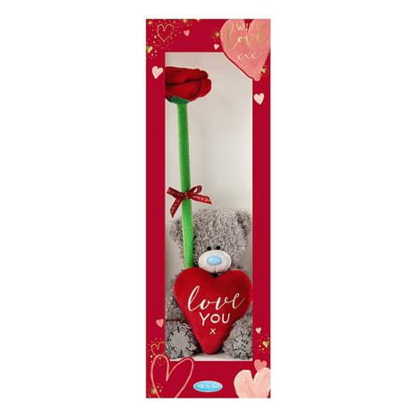 4" Love You Me to You Bear & Rose Gift Set £10.99